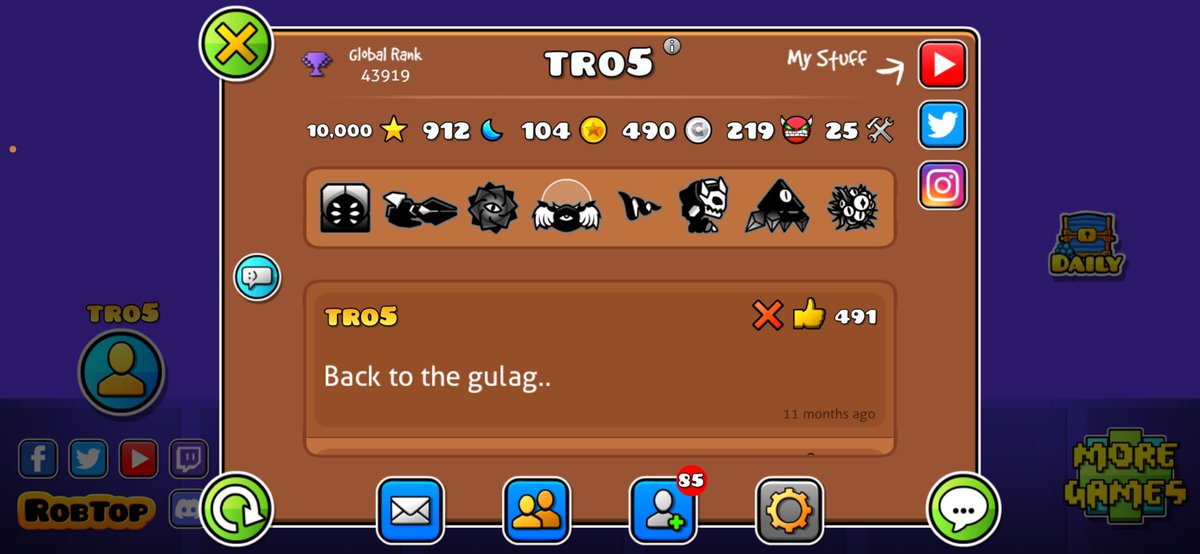 GGs!!! 10k stars at last - goated level to have achieved it with too!