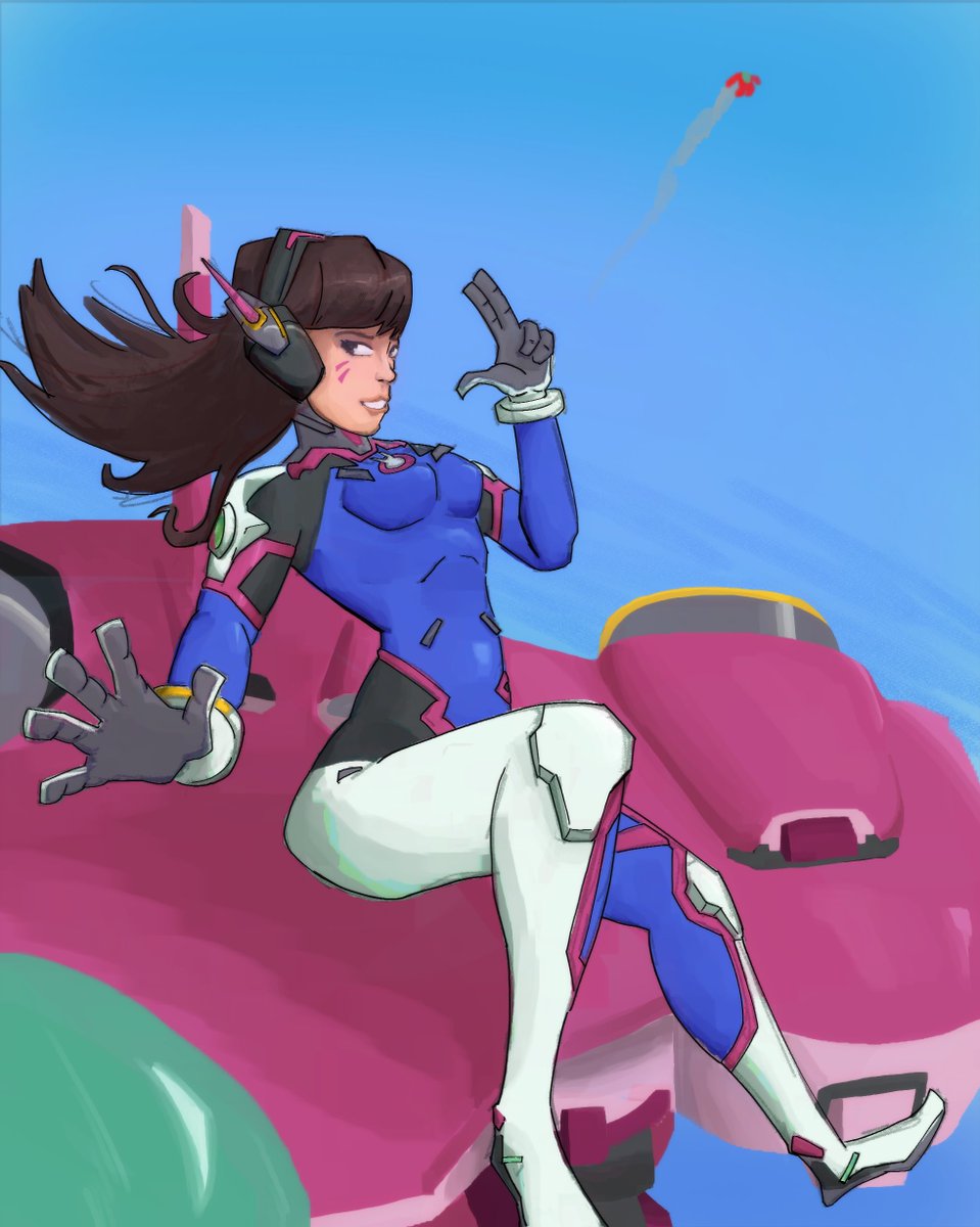 dva overwatch is pretty cool