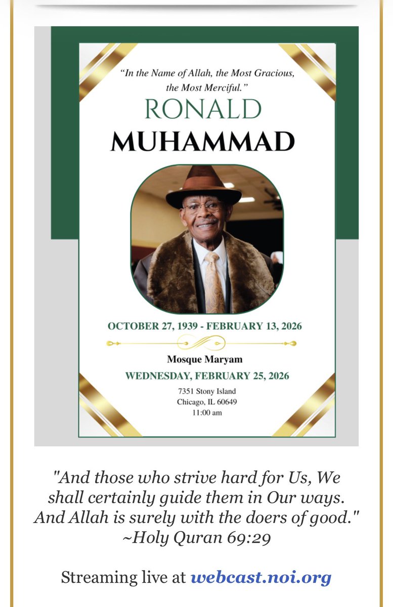 Fontaine Muhammad aka Abdul Rasul Muhammad tweet media