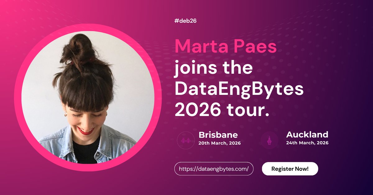 DataEngBytes Conferences tweet media