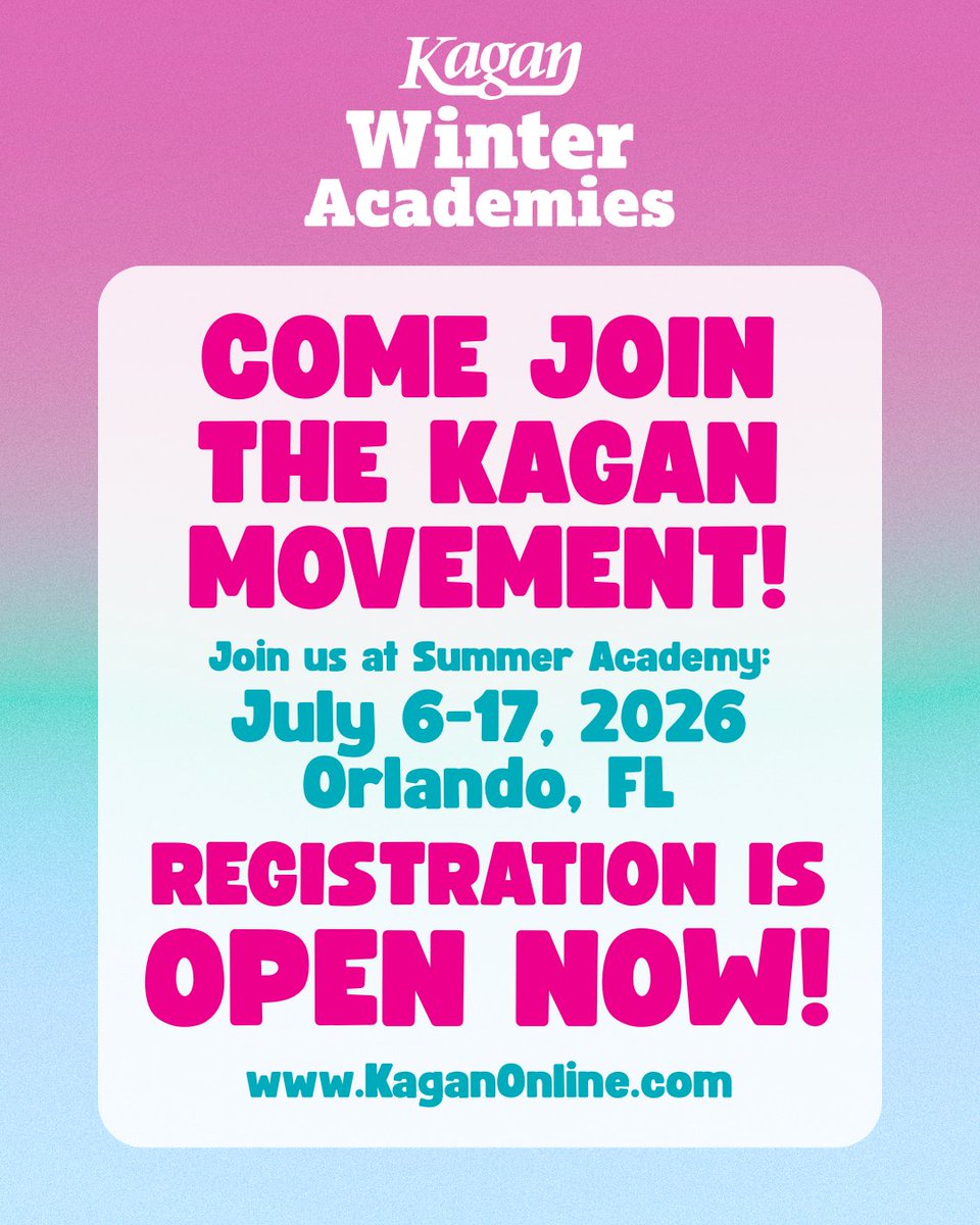 Kagan Publishing & Professional Development tweet media