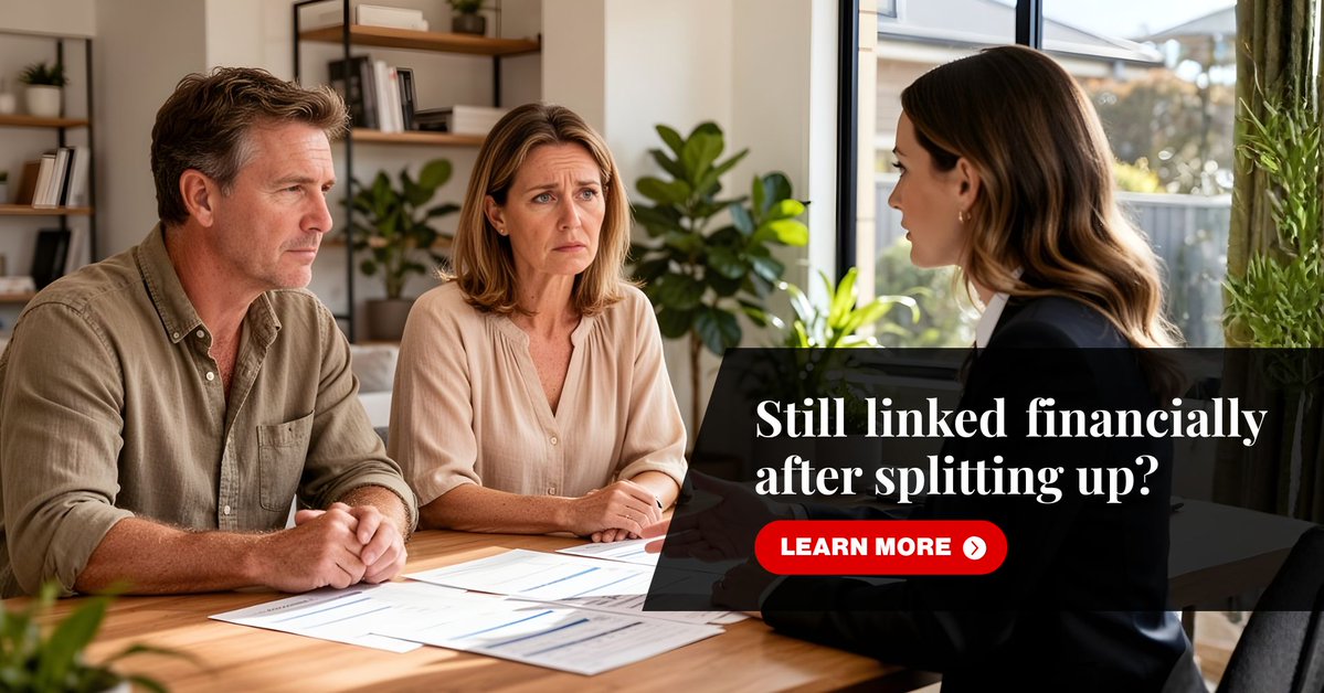 QFLP_Social's tweet image. 💳💰Credit cards, loans, mortgages - if it’s joint, you’re both responsible. Learn how to protect yourself and plan your next steps.💁🏻ℹ️  

Read more 👉 qflp.com.au/how-to-manage-… 

#JointDebts #Separation #Divorce #QFLP