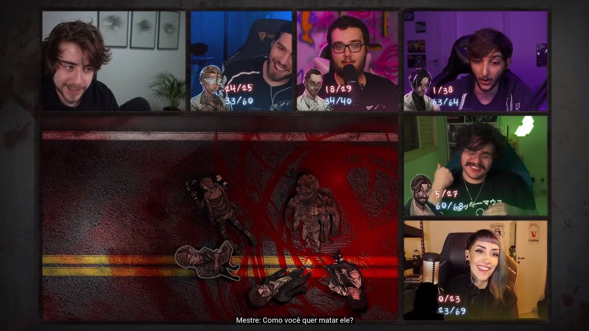 O Dante passou a luta inteira lançando ritual nesse bicho e ainda matou ele com uma corrente, não tem jeito o loiro ocultista é foda