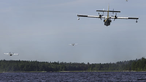 Bravo. Federal funding to lease &amp; manage deployment of wildfire fighting aircraft to provinces &amp; territories. Build CAN🇨🇦aircraft, leverage <a href="/NationalDefence/">National Defence</a> training, basing &amp; sparing. Publicize study of aircraft fleet requirements &amp; concept of employment