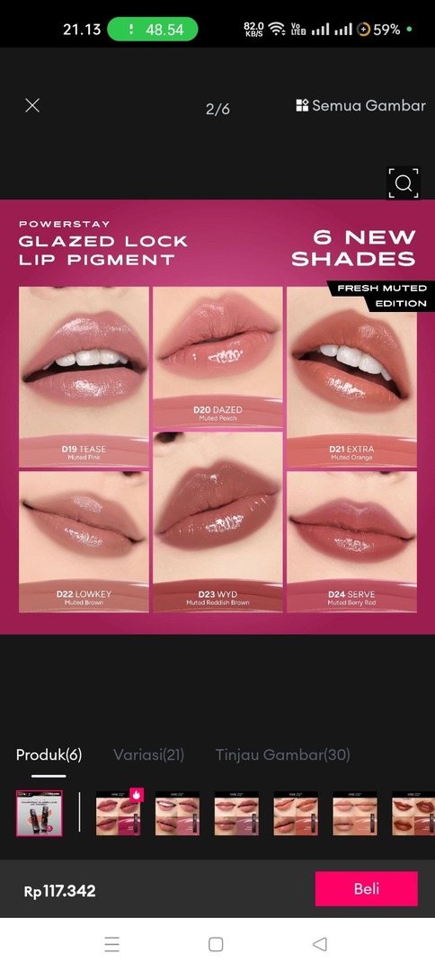 ohmy_beautybank's tweet photo. [bb] buat make up lebaran mau pke clean girl look.. bagus mana guys lipiesnya? Kulit ku medium neutral to warm undertone. Bingung antara dazed sama serve 🥹 https://t.co/h1oUfhEKYt
