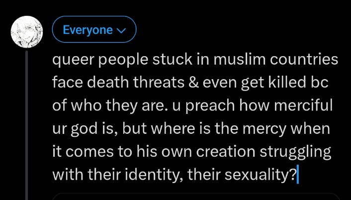 forgedvows's tweet photo. 'few muslims' im in a country full of them dude 🫩 https://t.co/fHCDcmzdLD