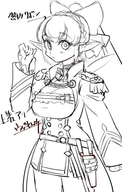 skebひとんちの子wip2 
描き慣らし。描ける気がしてきた( ˘ω˘ ) 