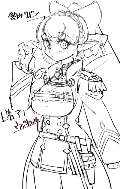 skebひとんちの子wip2 
描き慣らし。描ける気がしてきた( ˘ω˘ ) 