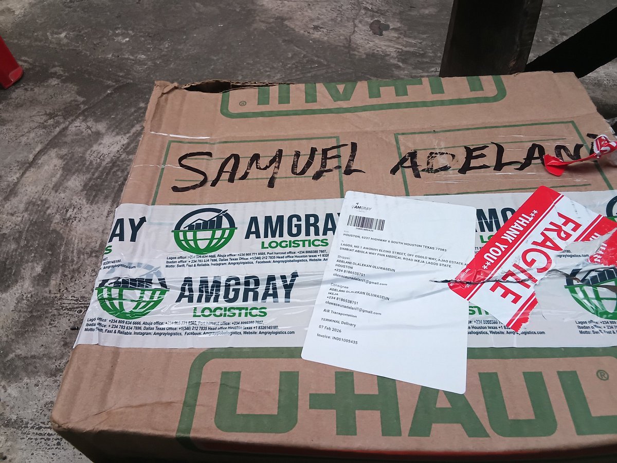 lekancomputer's tweet photo. @amgraylogistics where can I make my complain with the invoice - IN001005435. https://t.co/GeOJIBjPIa