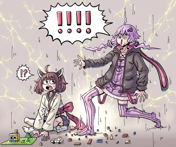 過去絵 仲良しゆかきり