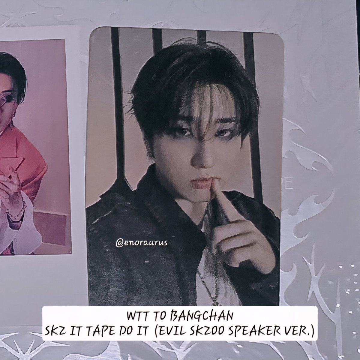 WTT ( want to trade )
DO IT EVIL SKZOO SPEAKER VER. pc

Have: Han
Want: Bangchan