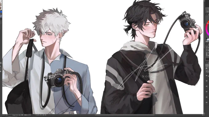 I'm also argentinian and I love drawing pretty guys and their boyfriends
