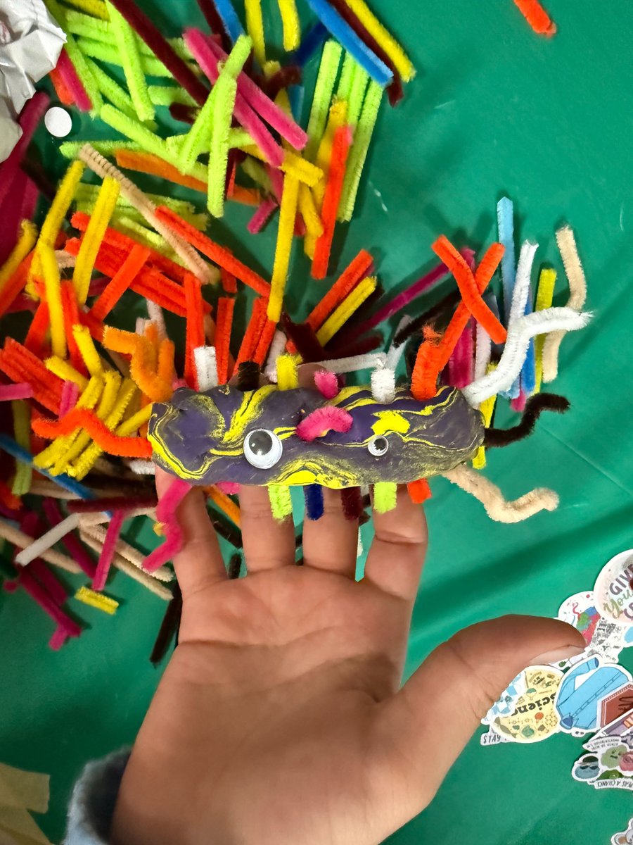 GWISmidMI's tweet photo. Some highlights from Hiawatha Elementary's STEAM Night from February 19th! For this event, students made their own bacteria from Petri dish cutouts! It was a blast to be a part of this event. Huge thanks to the organizers and participants! https://t.co/RnhHVXZ4Di