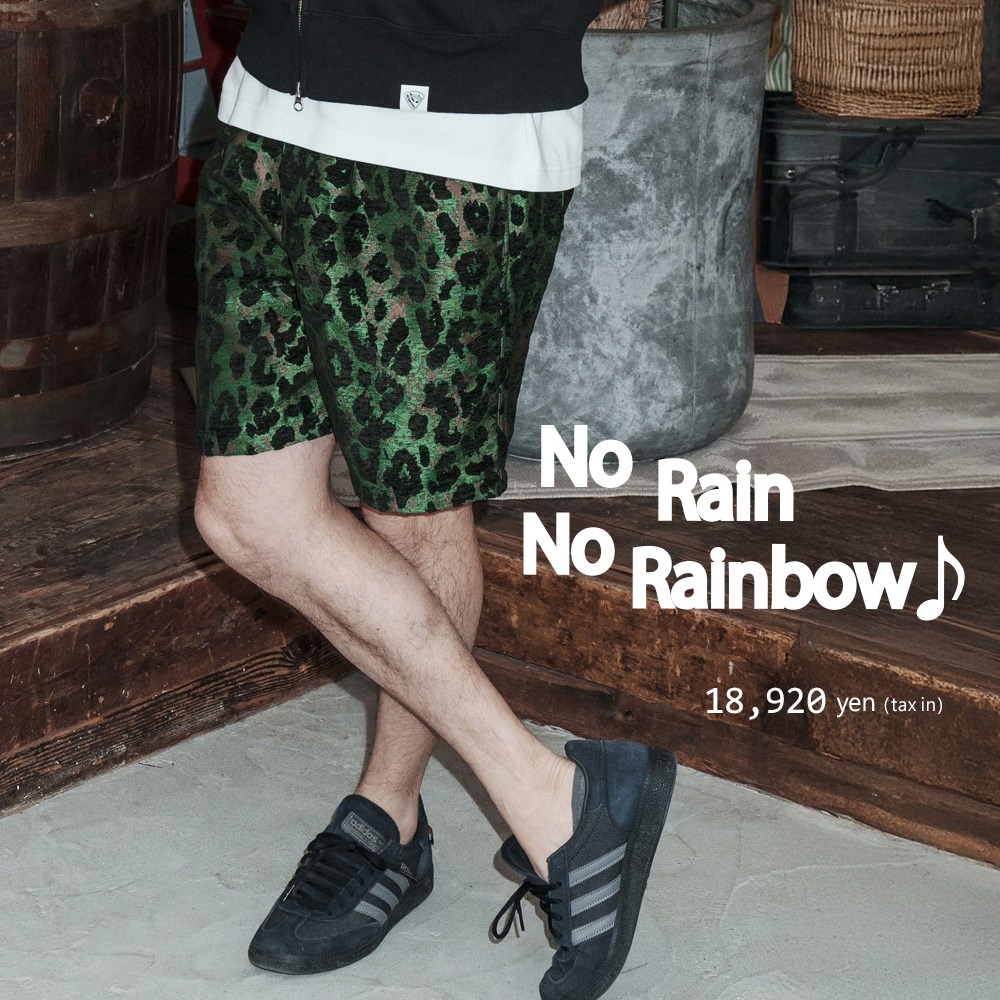 No Rain No Rainbow /新作予約販売中】 上品な光沢のある糸を織り交ぜ