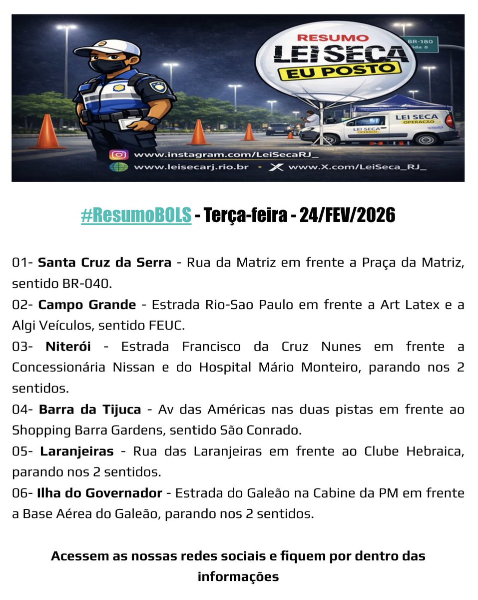 Fiquem atentos na sequência das postagens para não perderem nenhuma atualização. leisecarj.rio.br/single-post/re…