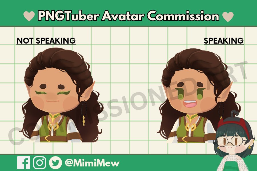 VPMimiMew's tweet photo. ✨OPEN FOR COMMISSION✨
PNGTuber Avatars
- Flat Colors and fully rendered
- 2 images (Speaking and Not Speaking) 
DM for more details ☺

#commissionsopen #pngtuber #commissionart https://t.co/uZHV6Uth5N