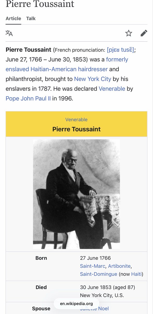 duChancellor's tweet image. #Venerable ⚜️.. describes someone or something #deserving of high #respect, #honor, or #reverence due to old age, long-term #usage, or deep #historical/#religious significance.