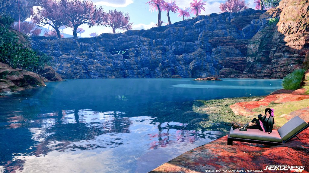 #メンテの日じゃないけどssを貼る 
#PSO2NGS_SS 
#PSO2NGS 
おはようございます〜(*˙˘˙*)
忙しい毎日でも適度に休憩を〜(*´˘`)_𖠚ᐝ
本日も頑張ってまいりましょう〜💪ﾑﾝ