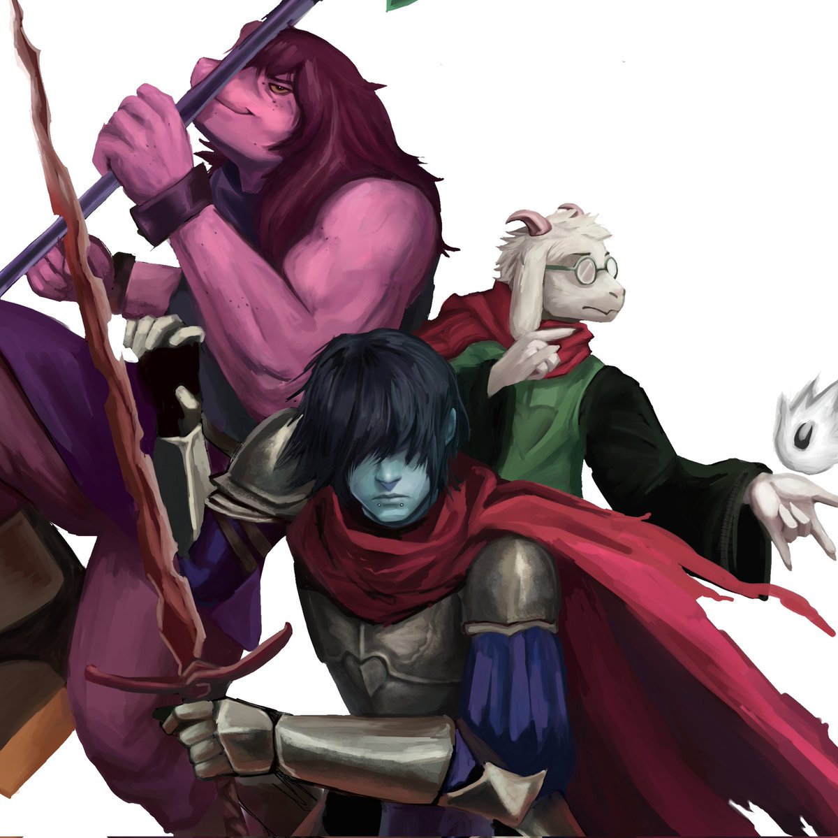 Drawing for my commission art sheet