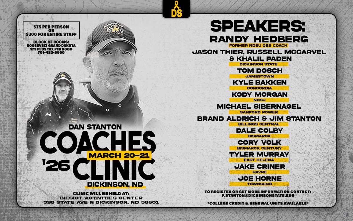 Dickinson State Football tweet media