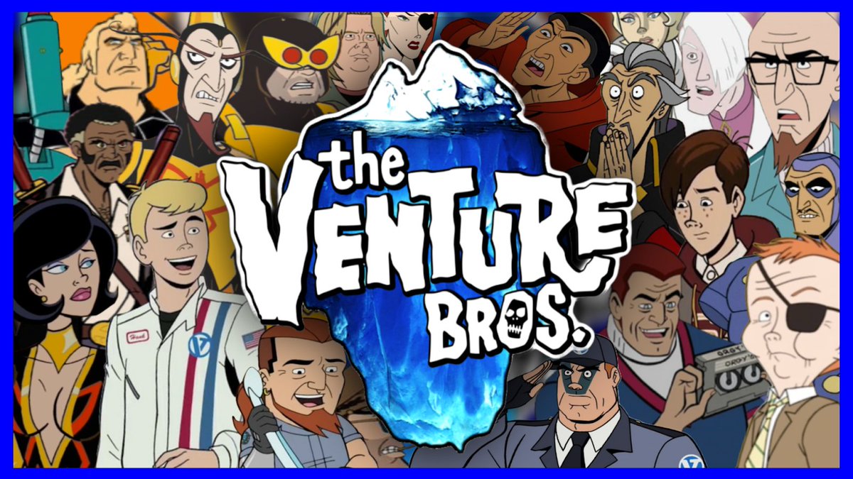 ZeroOmens's tweet photo. Spread the word! 
The Venture Bros. Iceberg is now coming out on 3/1!

Have to delay the video by a couple of days. It's a very intricate project and I want to polish a few more things before I put it out! Hope you understand! https://t.co/kFCf0mYU5q