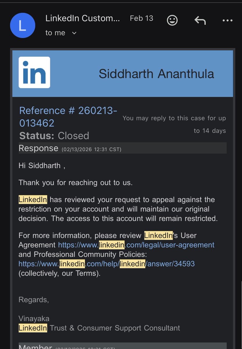 Siddharth Ananthula tweet media