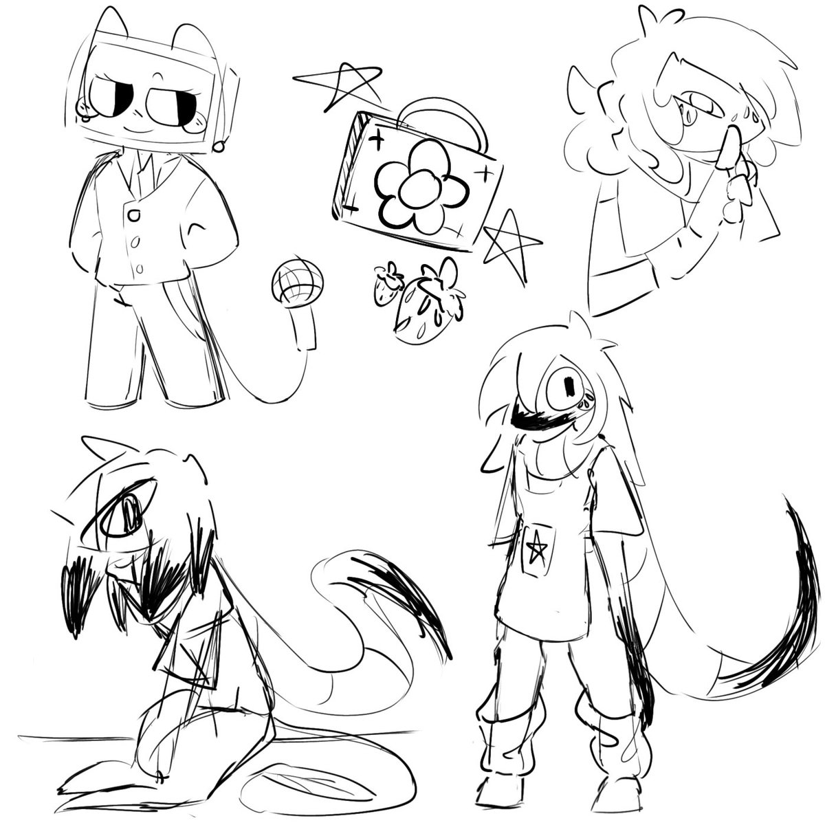 MintyMelatonin's tweet photo. More sprout 

#dandysworld #dandysworldfanart #sprout https://t.co/vF17UScKAc
