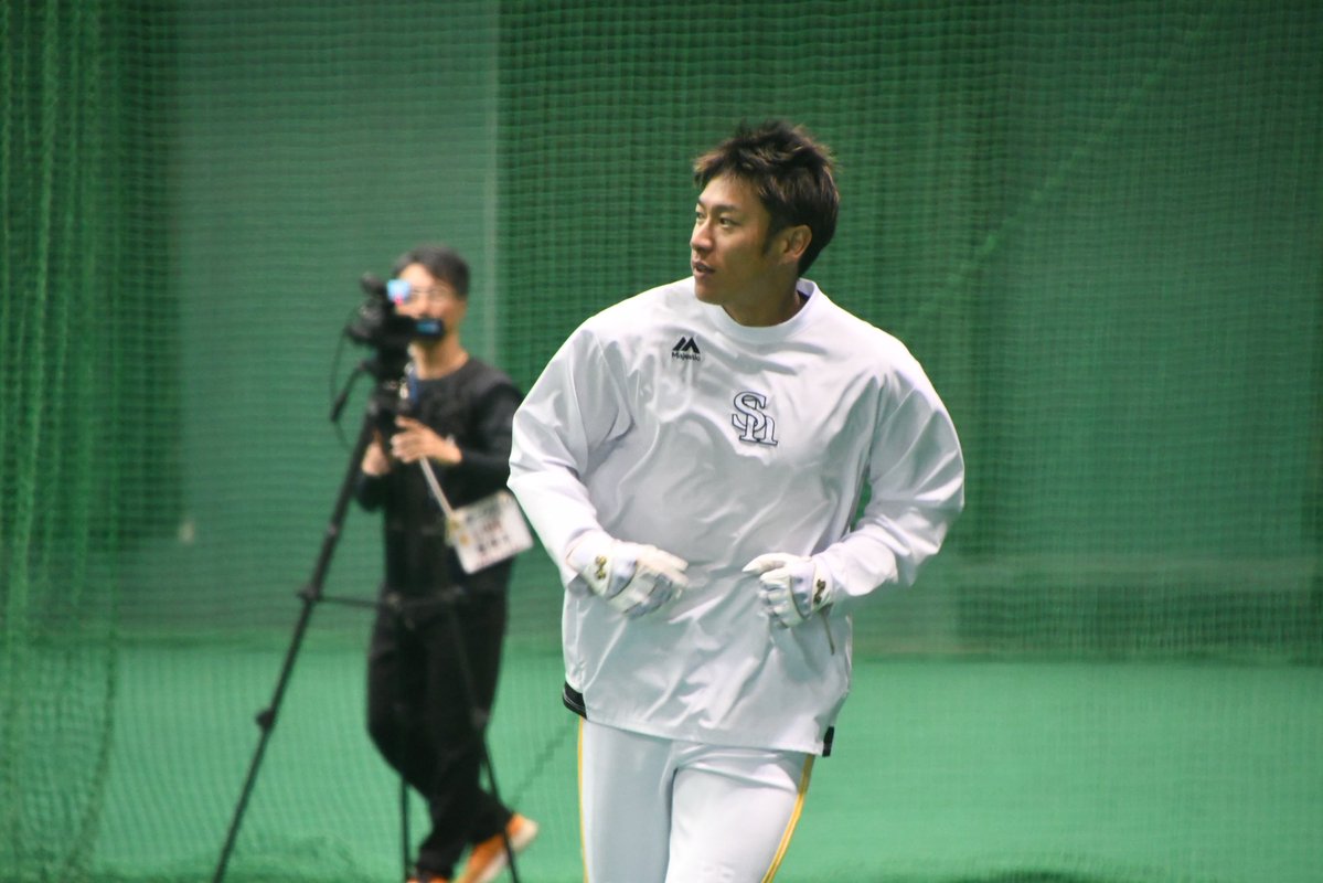 宮崎キャンプ情報】 首痛で侍ジャパン戦を欠場していた柳田悠岐選手が