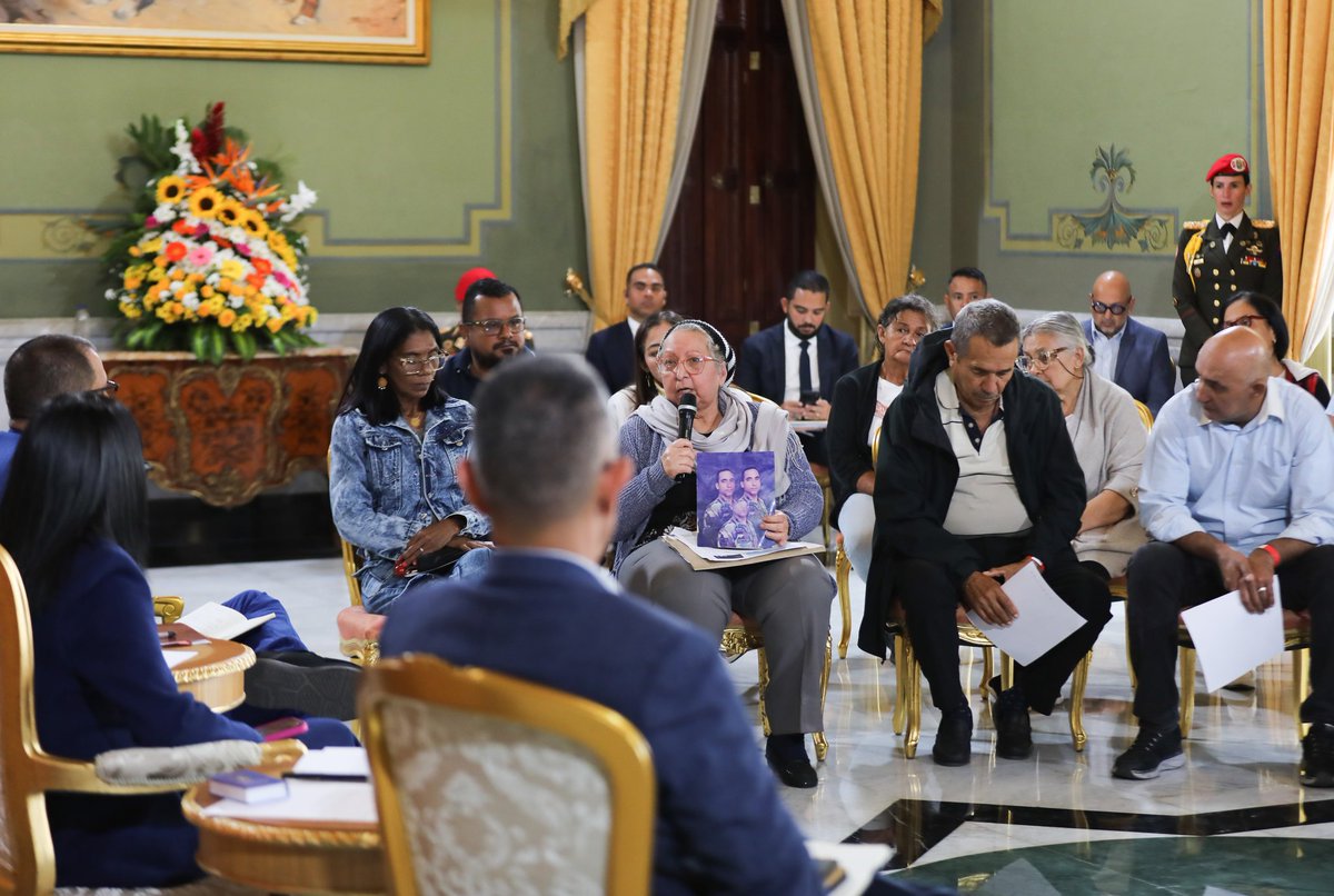 Francisco165906's tweet photo. Presidenta Encargada Delcy Rodríguez impulsa revolución judicial. 

#LosQueremosDeVuelta
#BringThemBack
#bbvipks4 #paobc #IranRevolution2026
#sstvi https://t.co/RXBhb04wiW