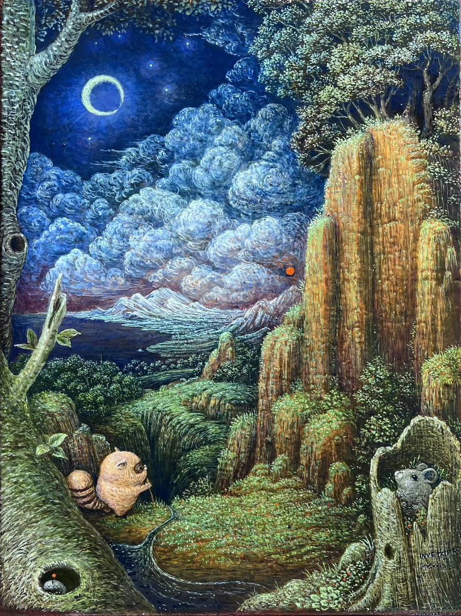 3月10日まで大丸東京の10階ART GALLERY1,2にて井上大輔先生の新作絵画