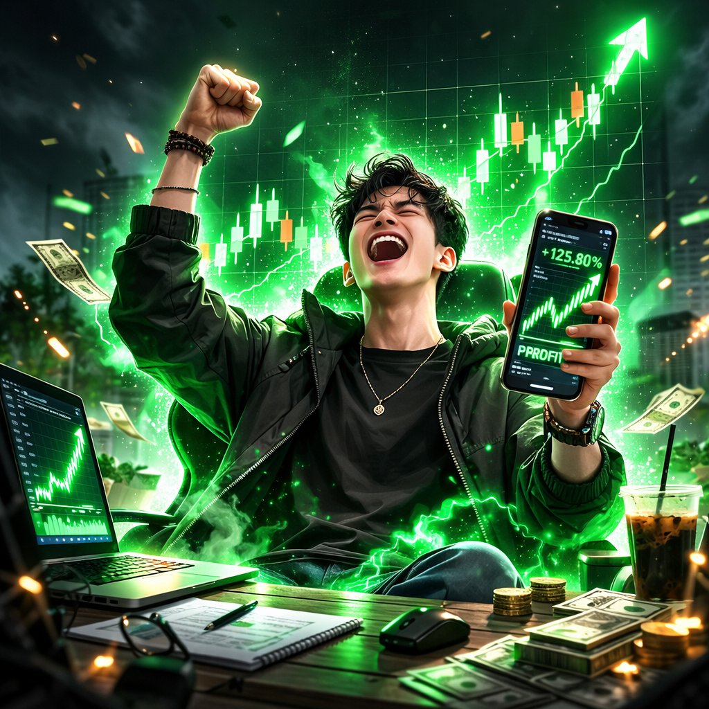 Lo ngerasa gelisah kalau nggak trading?
Profit dikit langsung close, tapi loss malah ditahan sambil berharap balik?
Mungkin problemnya bukan di strategi lo... tapi di dopamine lo.

Menang trading itu bukan cuma soal uang. Otak lo ngerayain itu kayak achievement besar. Setiap kali