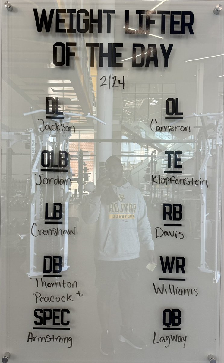 Baylor Football Strength & Conditioning tweet media
