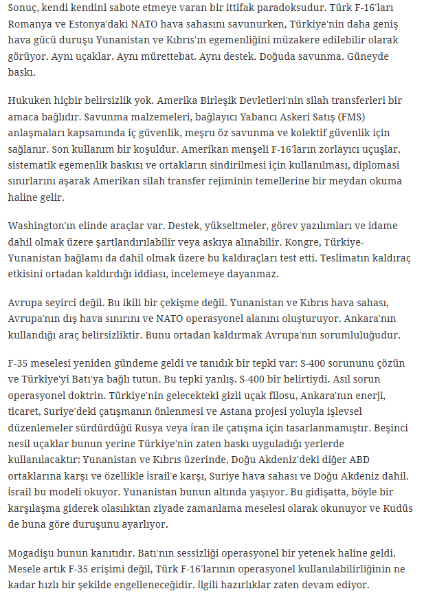 <a href="/ConflictTR/">Conflict</a> İsrail'in Türk F-16 rahatsızlığı
israelhayom.com/opinions/turke…