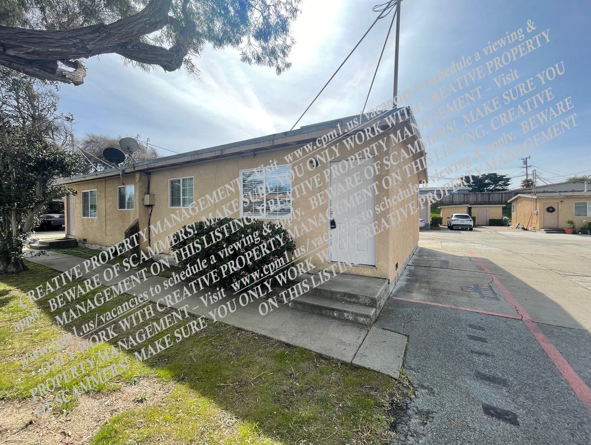 CPM_Monterey's tweet photo. New Vacancy - 258 Carmel Ave. Marina, CA 93933
Rent $2,245/month 

All showings are self-showing - schedule on-line thru or website https://t.co/8Nhs8qFi1H
Schedule an appointment between 8:30am and 6:30pm daily.

Step inside to find stylish vinyl wood flooring throughout, creating a warm and modern ambiance. The recently remodeled kitchen boasts updated appliances, ample cabinetry, and sleek countertops. The refreshed bathroom features contemporary fixtures, ground-level 2-bedroom, 1-bath apartment offers easy accessibility and a prime central location, just minutes from beaches, shopping, dining, and major highways for effortless commuting.

Deposit $2,245
No Pets, No Dogs, No Cats 
No Smoking 
No Co-signer's