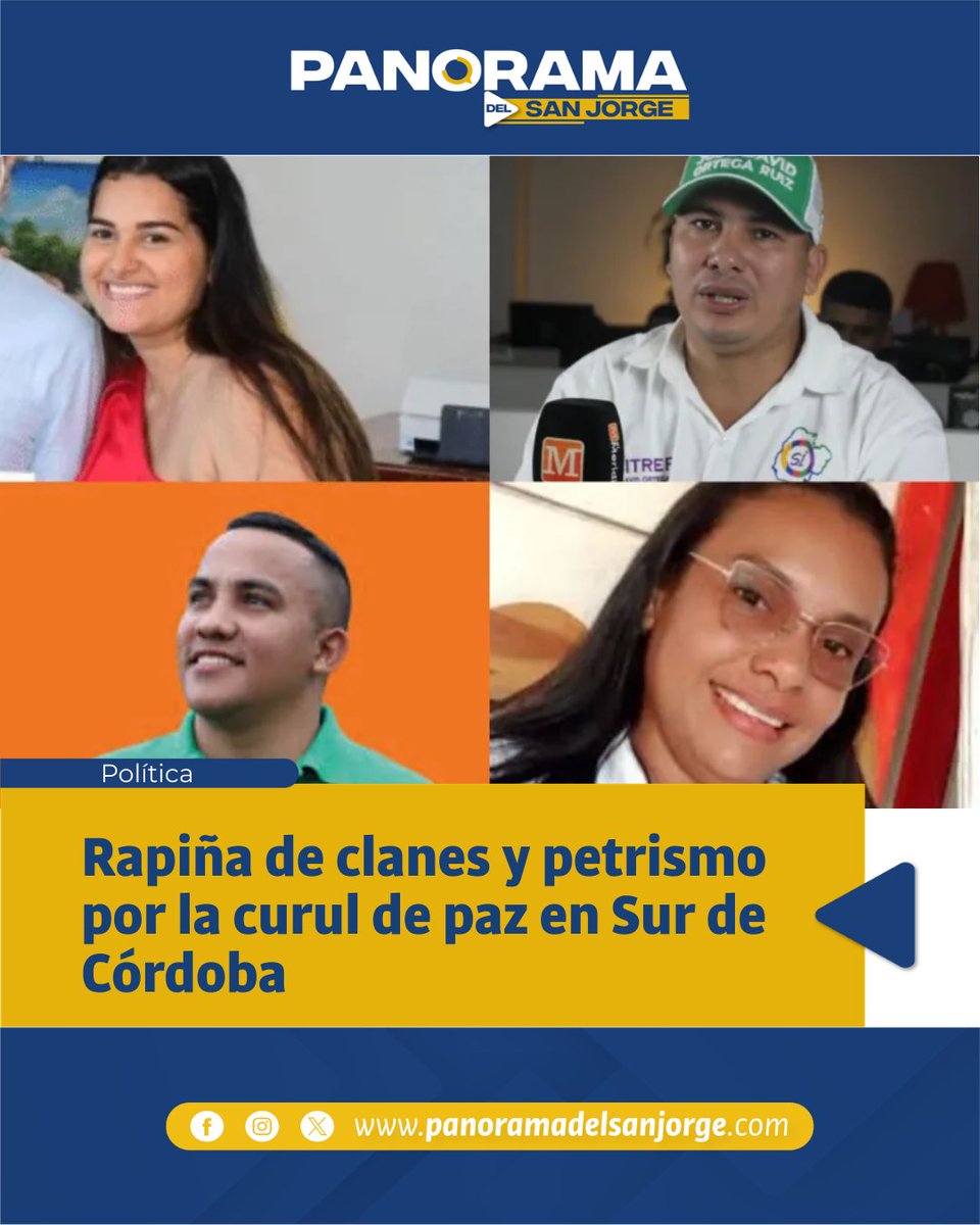 Rapiña de clanes y petrismo por la curul de paz en Sur de Córdoba panoramadelsanjorge.com/rapina-de-clan…