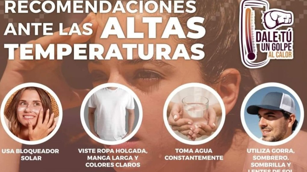 Llaman a protegerse ante llegada de #altastemperaturas.
Reiteran recomendación de evitar exposición al sol entre 11:00 y 17:00 horas, mantenerse bien hidratados y más: SSP.
sonoralifemagazine.com/salud/48484
#Hermosillo #Sonora #México #SonoraLife