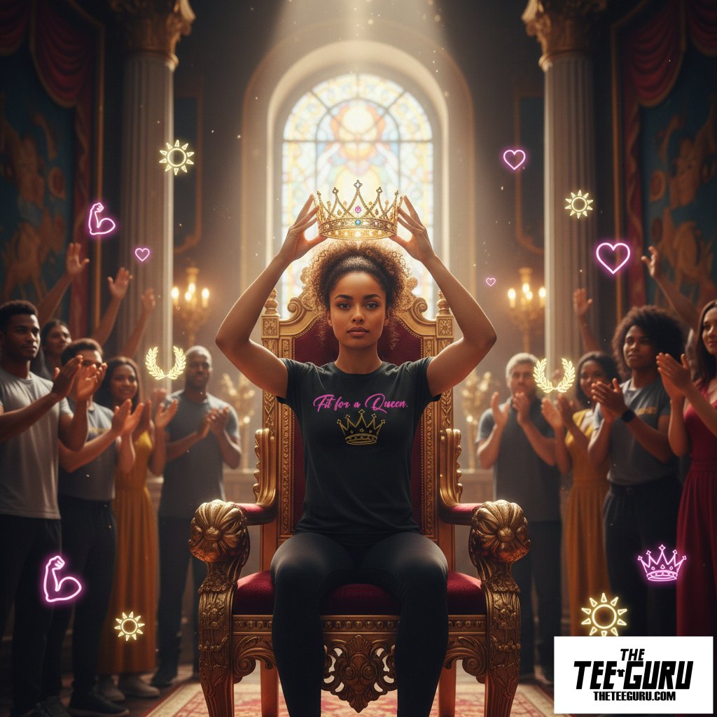 thelifted_Guru's tweet photo. 👑 Unleash your inner queen with our 'Fit for a Queen' tee! Empower yourself and inspire others. 💪✨ Grab yours now at https://t.co/ClRiVDmnds #WomenEmpowerment #QueenVibes #FashionForACause https://t.co/9ztQWkjRTL
