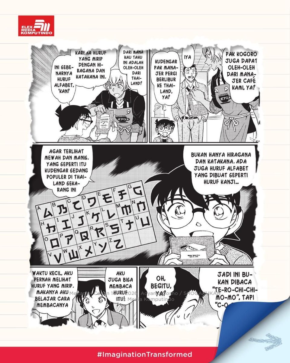 elexmedia's tweet photo. Identitas Conan terbongkar?! Furuya nih memang cerdas dan peka banget sama apa pun 😌 https://t.co/xiMEeAOnlg