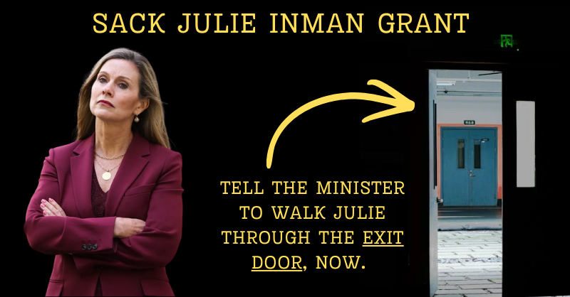 FSUofAustralia's tweet photo. Time to sack Julie Inman Grant. Please head to our website and sign! https://t.co/CkAajLlrAZ