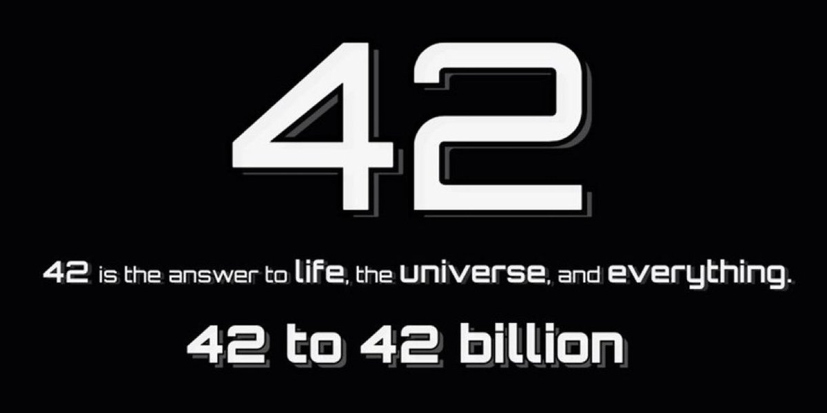 The Official 42 Coin tweet media