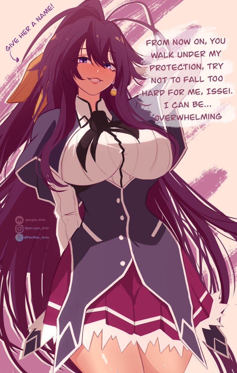 We have two big problems here…

#HighshoolDxD #RiasGremory #AkenoHimejima #dragonball #potara #融合 #fusion