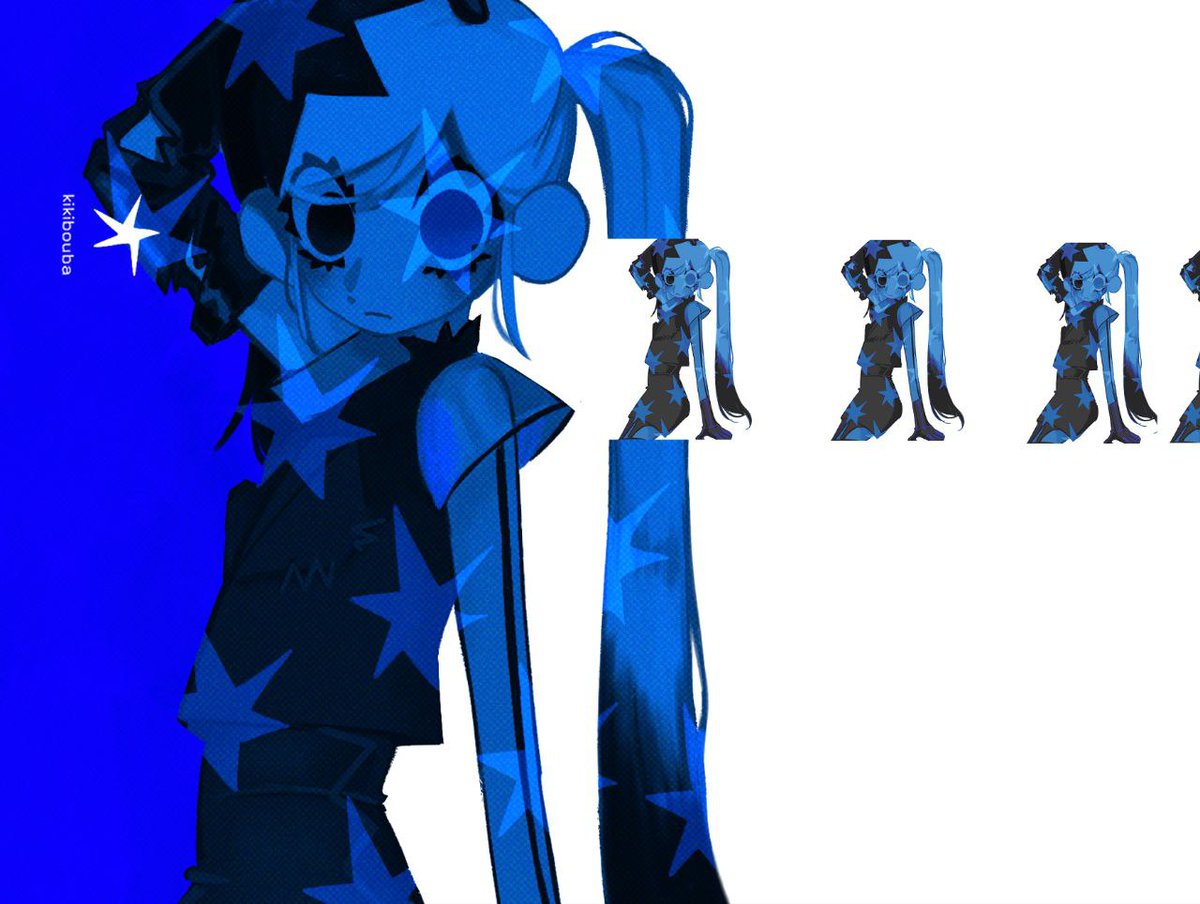 #自分で生み出した一次創作オリジナルキャラを流そう
Bouba/kiki effect chars