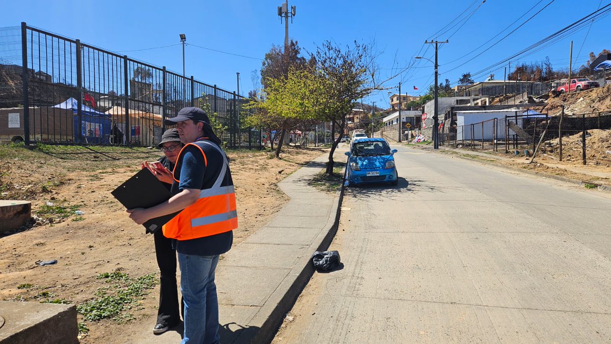 Parte de nuestro equipo de profesionales supervisó avances del proceso de instalación de viviendas de emergencia en sectores Geo Chile, Villa Miramar y Vista Hermosa, comuna de #Penco.