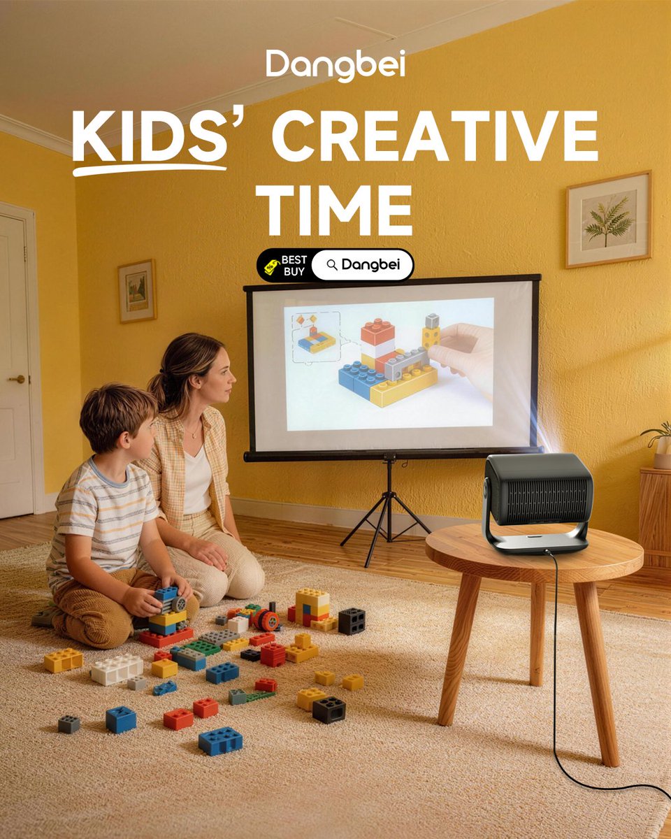 The projector can create a rich and engaging learning environment for children.
#Dangbei #4KLaserProjector #4kprojector #LearningAtHome
#HomeEducation
#KidsLearning
#SmartLearning
#EarlyEducation
#EducationalTools
#LearningEnvironment