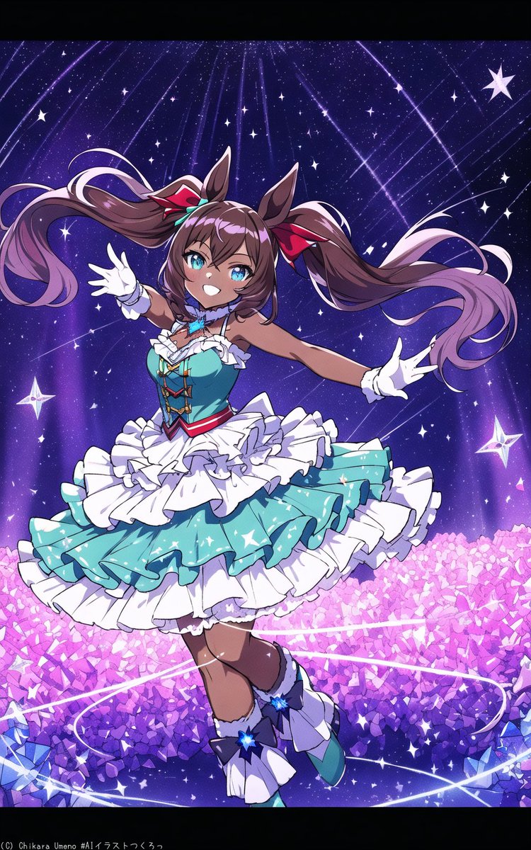 今回のシナリオで気になったモブウマ娘ちゃんを作ってみる。 写真から