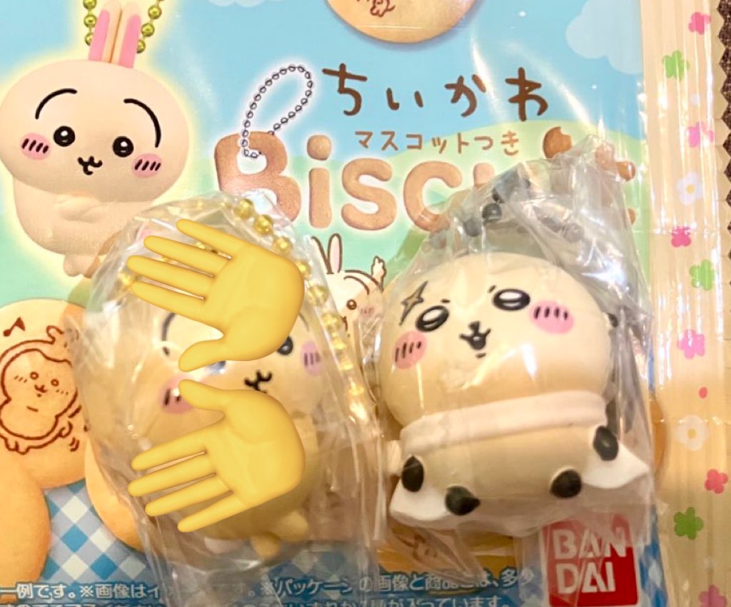 tricky0730's tweet photo. ちいかわ マスコットつきビスケット 交換　ビスケット

譲　ラッコ

求　古本屋orモモンガorくりまんじゅう

プチプチ二重での郵送交換希望です https://t.co/lKTa5z91Ad