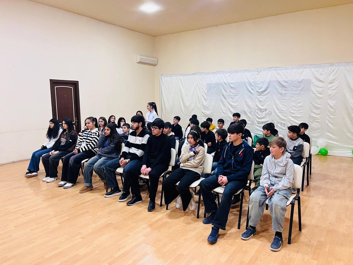 m_ncl33871's tweet photo. 📌12.02.2026-cı il tarixində Zərdab Gənclər Evi SXM-də Zərdab rayonu üzrə gənclər və idman sektorunun və Zərdab Gənclər Evi SXM-in birgə təşkilatçılığı ilə “Dini Dəyərlər və Sağlam Baxış” adlı görüş keçirilmişdir. https://t.co/RLjrPGLLgu