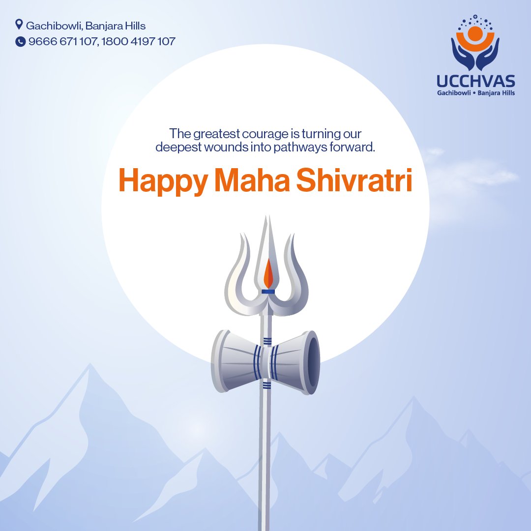 UcchvasC's tweet photo. May Lord Shiva remove all obstacles from your path. Happy Maha Shivaratri.

#mahashivaratri #shivaratri2026 #Ucchvas #TransitionalCare #RestoringHope #festival https://t.co/BpFmBY6FkG