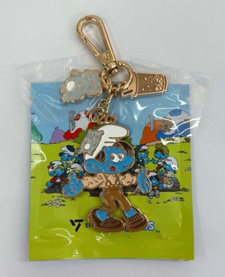 MIN_98_0919's tweet photo. SEVENTEEN セブチ スマーフ 交換
SMURFS イサックトースト コラボ 
キーリング  

(譲)エスクプス  ジュン 

(求)ミンギュ  ミンハオ
 
エスクプス⇔ミンギュのみ

※まとめての方優先
※同日発送による郵送交換
※お気軽にお声がけください https://t.co/3QeQSXkquw
