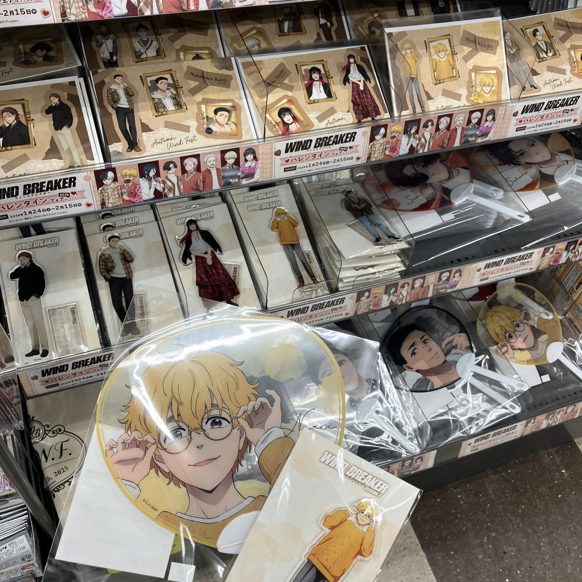 グッズ入荷情報】 🌟 TVアニメ「WIND BREAKER Season 2」Autumn Wind